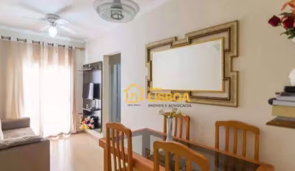 Apartamento com 2 dormitórios à venda, 59 m² por R$ 405.000,00 - Vila Valparaíso - Santo André/SP