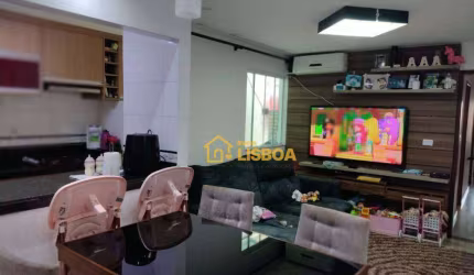 Apartamento com 3 dormitórios à venda, 80 m² por R$ 477.000,00 - Utinga - Santo André/SP