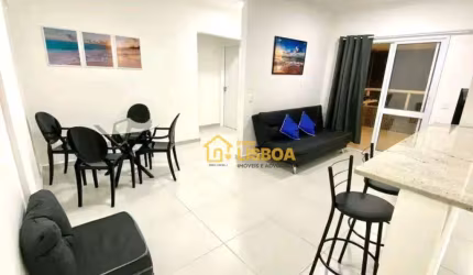 Apartamento com área de lazer, 78 m² por R$ 583.000 - Vila Guilhermina - Praia Grande/SP