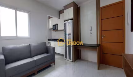 Apartamento com 2 dormitórios à venda, 55 m² por R$ 375.000,00 - Campestre - Santo André/SP