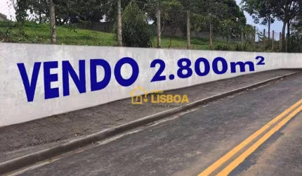 Terreno à venda, 2800 m² por R$ 2.800.000,00 - Vila Guilherme - Santa Isabel/SP