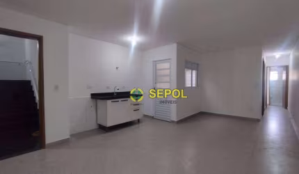 Apartamento com 2 dormitórios para alugar, 58 m² por R$ 2.715,00 - Jardim Utinga - Santo André/SP