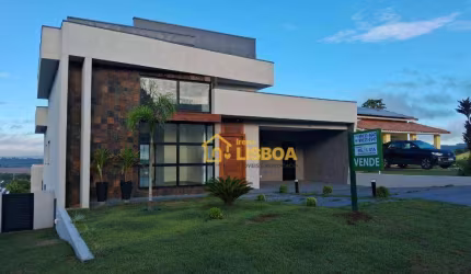 Casa com 3 dormitórios à venda no Condomínio Ninho Verde ll, 174 m² por R$ 840.000 - Centro - Pardinho/SP