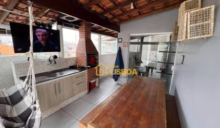 Cobertura à venda, 130 m² por R$ 488.000,00 - Parque São Vicente - Mauá/SP