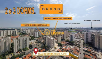 Apartamento com 2 dormitórios à venda, 52 m² por R$ 460.000,00 - Vila Antonieta - São Paulo/SP