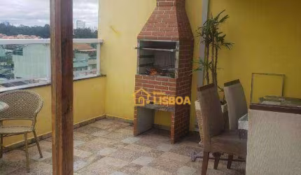 Cobertura com 3 dormitórios à venda, 98 m² por R$ 375.000 - Jardim Alvorada - Santo André/SP