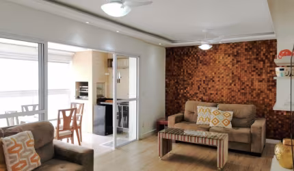 Amplo apartamento na Ponta da Praia  - 111m - 3 dorm  / 2 suítes - 2 vagas