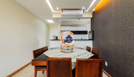 Apartamento na Ponta da Praia - 92m  - 3 dormitórios - sacada com churrasqueira - 2 vagas