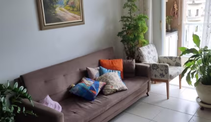 Apartamento Mobiliado para locação  - Encruzilhada - Santos