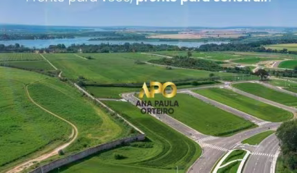 Terreno de 220m² pronto para construir em Residencial fechado em Americana-SP