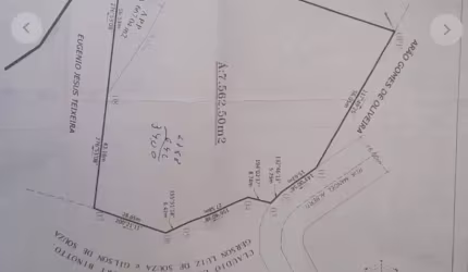 Área 7.562,00 metros ,centro