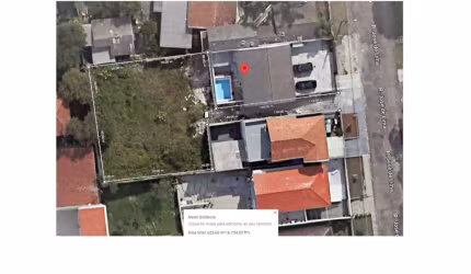 Terreno à venda, 624.70 m2 por R$850000.00  - Tingui - Curitiba/PR