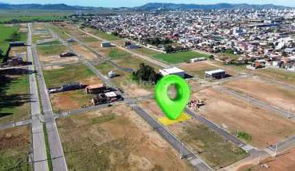 Terreno à venda com frente para duas ruas, Humaitá de Cima - Tubarão/SC