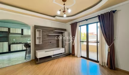 Apartamento semimobiliado para locação com 1 suíte + 1 quarto, JD. GISELA - TOLEDO/PR