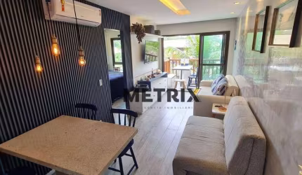 Apartamento com 1 dormitório à venda, 39 m² por R$ 490.000,00 - Praia de Cumbuco - Caucaia/CE