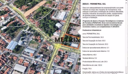 Terreno comercial de 7.180 m² na Av. Godofredo Maciel - Oportunidade