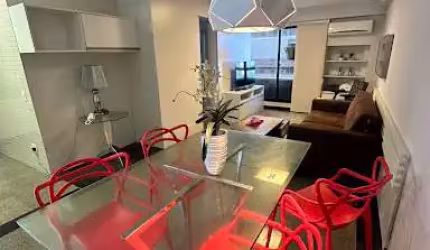 Flat com 1 dormitório à venda, 44 m² por R$ 399.000,00 - Mucuripe - Fortaleza/CE