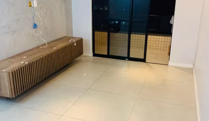 Apartamento dois quartos com closet área de lazer completa em Madalena