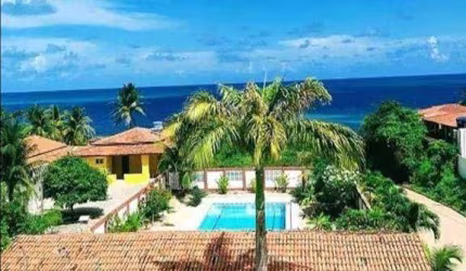Casa 3 suítes, centro de Jacumã - vista permanente para o mar!