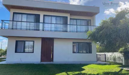 Linda casa nova de 4 qts no Chácaras de Carapibus!