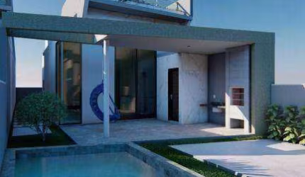 Casa 3 qts, vista mar, piscina, churrasqueira, varanda gourmet e solarium
