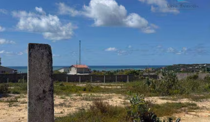 Lote vista mar, parte alta de Carapibus