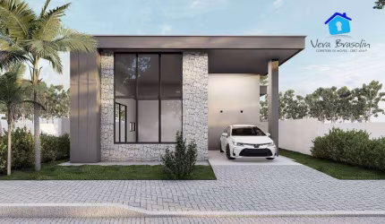 Casa térrea, 3 qts no Condomínio Villas de Carapibus