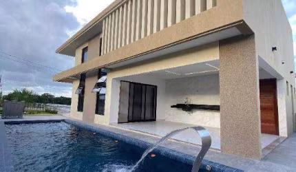 Casa 3 suítes de luxo em condomínio