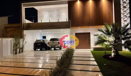 Casa moderna de 515m² toda mobiliada no condomínio Arujá Country Club!!!