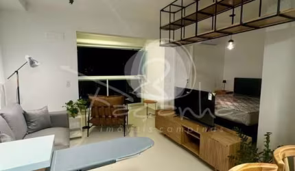 Apartamento Studio Mobiliado para locação na Vila Itapura em Campinas - 1º locação - Façanha imóveis Campinas
