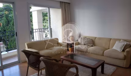 Apartamento mobiliado para locação no Cambuí em Campinas  -  Façanha Imóveis Campinas