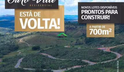 Terreno em condomínio fechado à venda no Santo Antônio do Leite, Ouro Preto 
