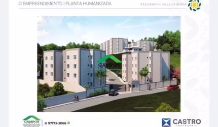 Apartamento com 2 quartos à venda no Morro Santana, Mariana  por R$ 234.900