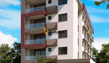 Apartamento com dois dormitórios sacada e churrasqueira.