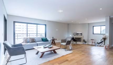 Apartamento tipo para venda com 5 quartos, sendo 4 suítes, 283m²