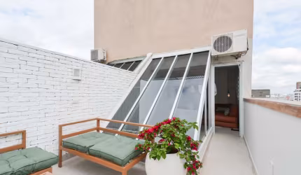 Cobertura para venda com 1 quarto, 80m²