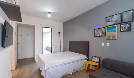 Apartamento tipo para venda com 1 quarto, 43m²