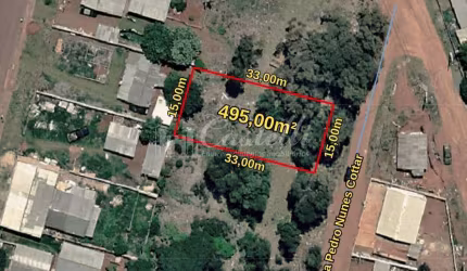 Terreno à venda,495.00 m , Cara-Cara, PONTA GROSSA - PR