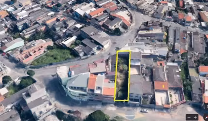 Terreno à venda, 306 m² por R$ 365.000,00 - Vila Falchi - Mauá/SP