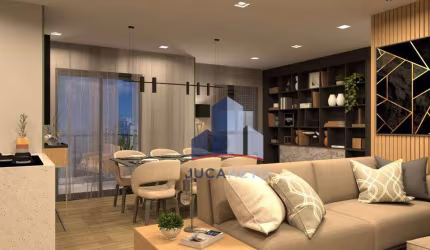 Apartamento com 3 dormitórios à venda, 79 m² por R$ 562.959,00 - Vila Valparaíso - Santo André/SP