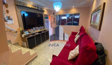 Sobrado à venda, 146 m² por R$ 565.000,00 - Jardim Rosina - Mauá/SP