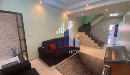 Sobrado com 4 dormitórios à venda, 302 m² por R$ 855.000,00 - Parque São Vicente - Mauá/SP
