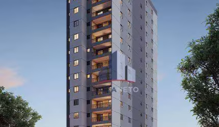 Apartamento com 3 dormitórios à venda, 82 m² por R$ 478.627,42 - Vila Nossa Senhora das Vitórias - Mauá/SP