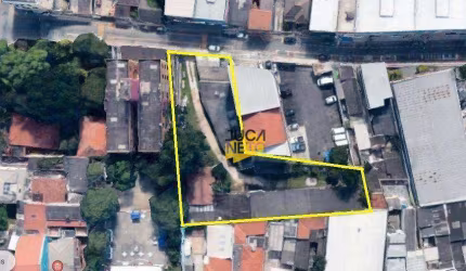 Terreno à venda, 2112 m² por R$ 6.000.000,00 - Vila Ana Maria - Mauá/SP