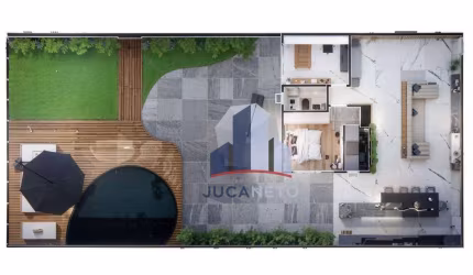 Apartamento Garden com 2 dormitórios à venda, 67 m² por R$ 495.000,00 - Vila Nossa Senhora das Vitórias - Mauá/SP