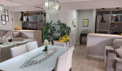Apartamento com 2 dormitórios à venda, 95 m² por R$ 840.000 - Jardim Pedroso - Mauá/SP