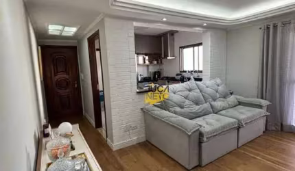 Apartamento com 2 dormitórios à venda, 73 m² por R$ 402.000 - Vila Assis Brasil - Mauá/SP