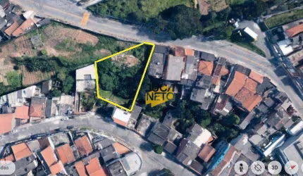 Terreno à venda, 971 m² por R$ 2.136.000 - Vila Assis Brasil - Mauá/SP