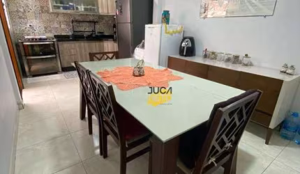 Casa com 3 dormitórios à venda, 110 m² por R$ 590.000,00 - Parque São Vicente - Mauá/SP