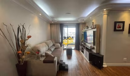 Apartamento com 3 dormitórios para alugar, 105 m² por R$ 4.119,05/mês - Vila Bocaina - Mauá/SP